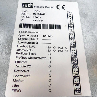 KUKA KC2-00115489