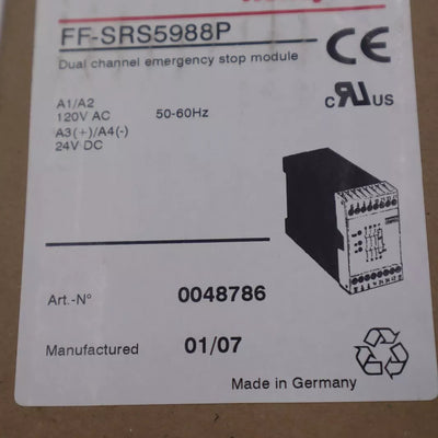 HONEYWELL MICROSWITCH FF-SRS5988P