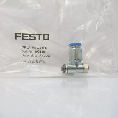 FESTO GRLA-M5-QS-6-D