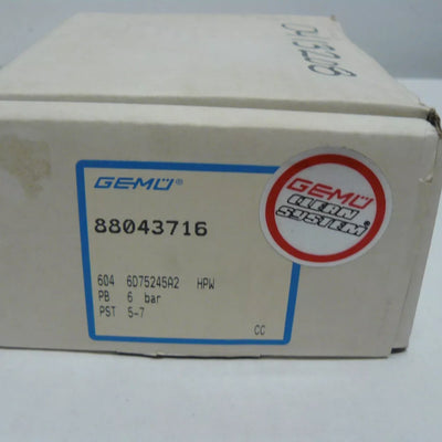 Gemu 604 6D75245A2 HPW