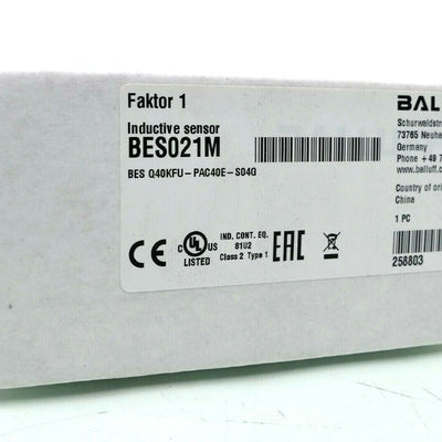 BALLUFF BES Q40KFU-PAC40E-S04G