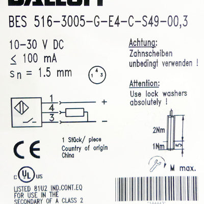 BALLUFF BES 516-3005-G-E4-C-S49-00,3