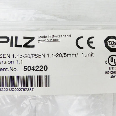 PILZ PSEN1.1P-20/PSEN1.1-20/8MM/1UNIT