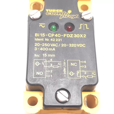 Turck Ni15-CP40-FDZ30X2