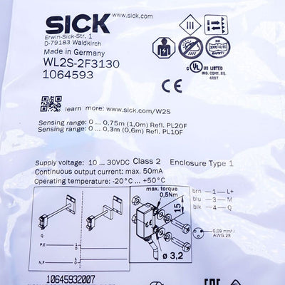 Sick WL2S-2F3130