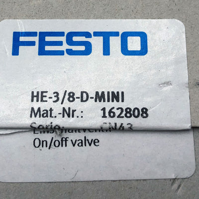 FESTO HE-3/8-D-MINI