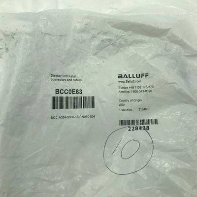 BALLUFF  BCC A354-0000-10-RN010-006