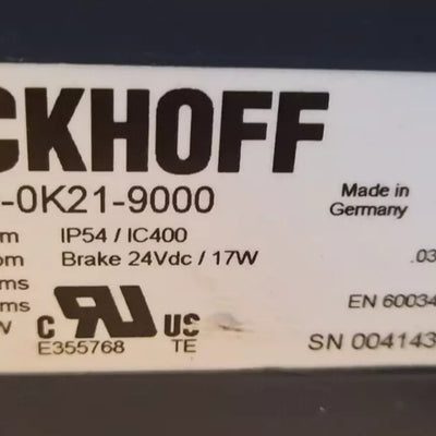 Beckhoff AM8553-0K21-90 00