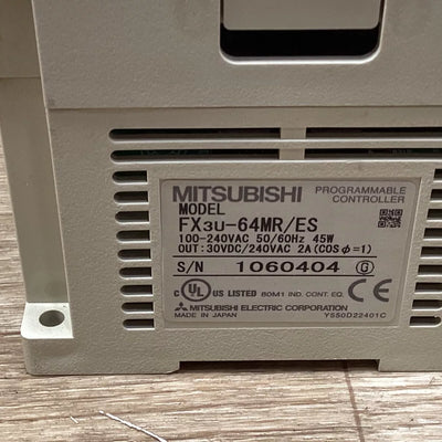 Mitsubishi FX3U-64MR/ES