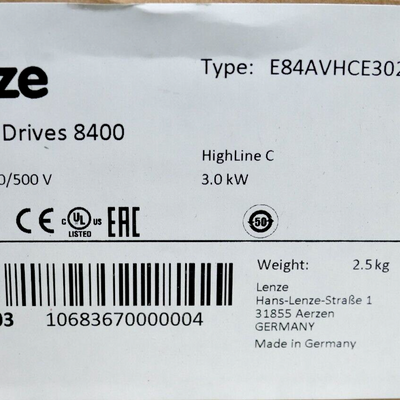 Lenze E84AVHCE3024VBS