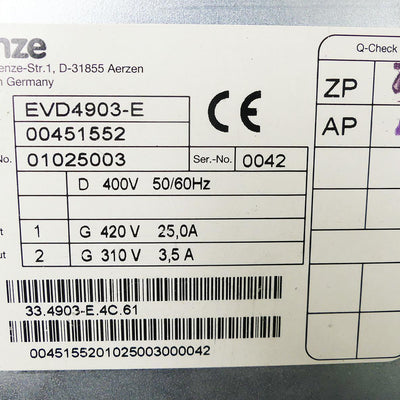 LENZE EVD4903-E