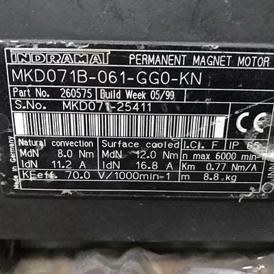 REXROTH MKD071B-061-GG0-KN