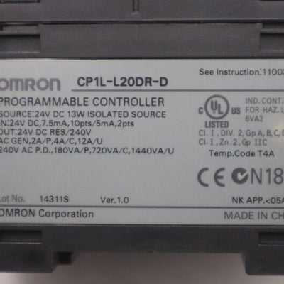 OMRON CP1LL20DRD