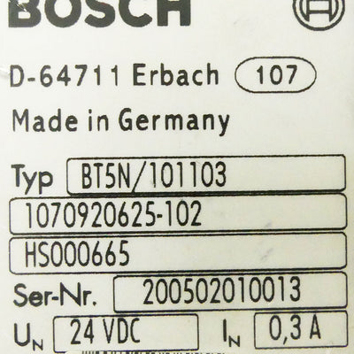 BOSCH BT5N/101103