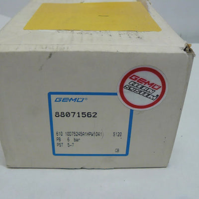 Gemu 610 10D75245A1HPW1041 5120