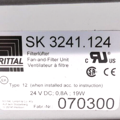 RITTAL SK3241.124 / EBM PAPST K2S165-AA17-05