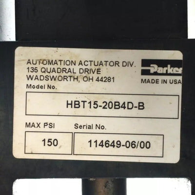 Parker 1.52MA20.0-B4