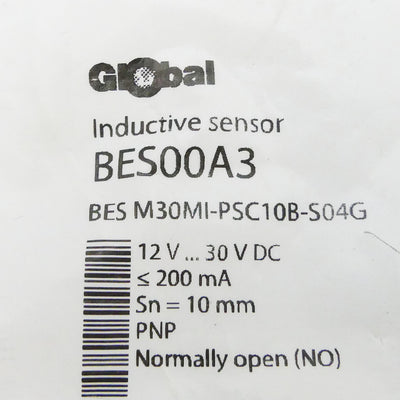 BALLUFF BES M30MI-PSC10B-S04G