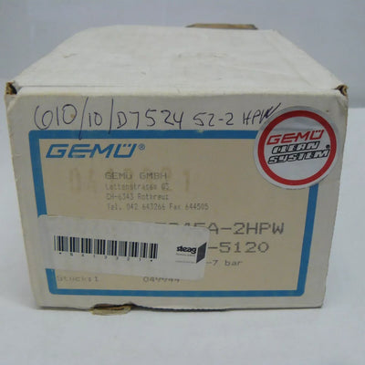 Gemu  610/10/D7524 52-2 HPW