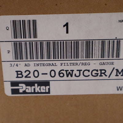 PARKER B20-06WJCGR/M2
