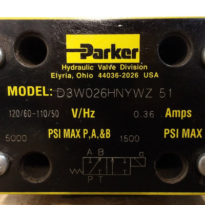 PARKER D3W026HNYWZ51