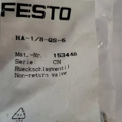 Festo HA-1/8-QS-6