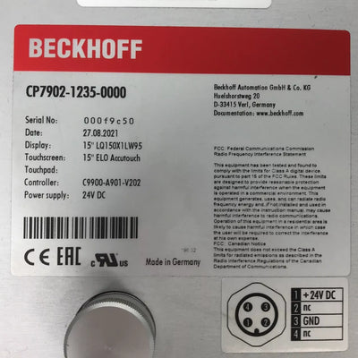 Beckhoff CP7902-1235-0000