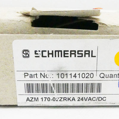 SCHMERSAL AZM 170-02ZRKA 24VAC/DC