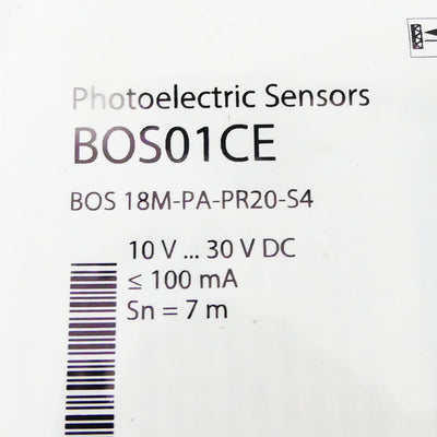 BALLUFF BOS 18M-PA-PR20-S4