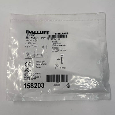 BALLUFF BES M08EH1-PSC20B-S04G-S01