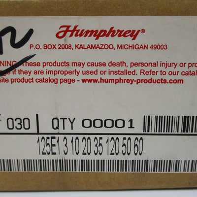 HUMPHREY 125E131020351205060
