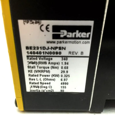 Parker BE231DJ-NPSN