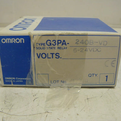 OMRON G3PA-240B-VD 5-24VDC