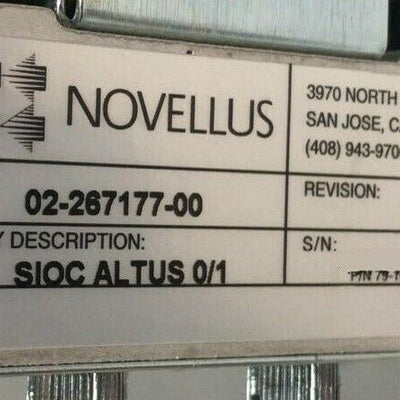 NOVELLUS 02-267177-00