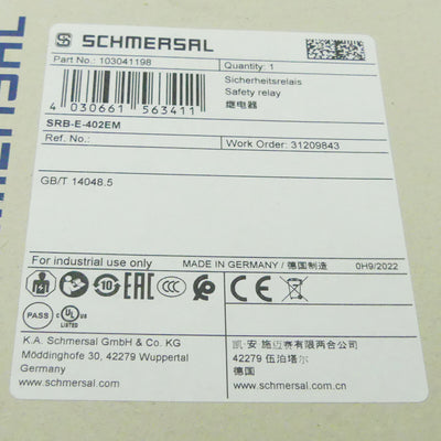 SCHMERSAL SRB-E-402EM