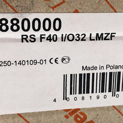 WEIDMULLER RS F40 I/O32 LMZF
