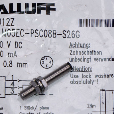 BALLUFF BES M05EC-PSC08B-S26G