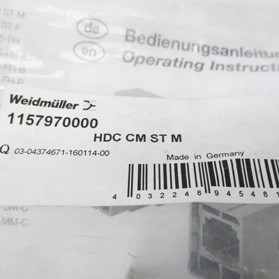 WEIDMULLER 1157970000