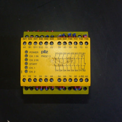 PILZ PNOZ 11 24VAC 24VDC 7N/O 1N/C
