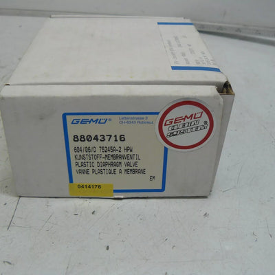 Gemu  604/06/D 75245A-2 HPW