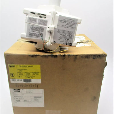 HUBBELL BL400P8BCWHUPL