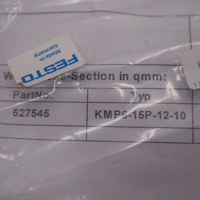 FESTO KMP6-15P-12-10