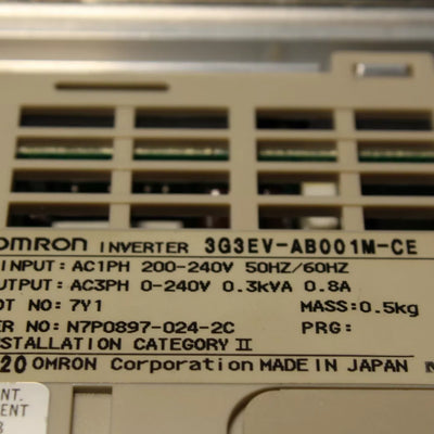 Omron 3G3EV-AB001M-CE