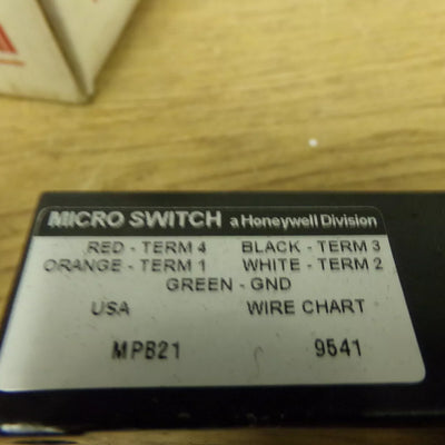 HONEYWELL MPB21