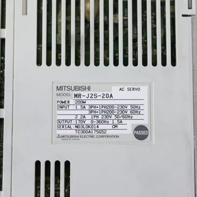 MITSUBISHI MR-J2S-20A