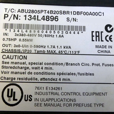 DANFOSS ABU2805PT4B20SBR1DBF00A00C1