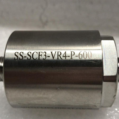 SWAGELOK SS-SCF3-VR4-P-600