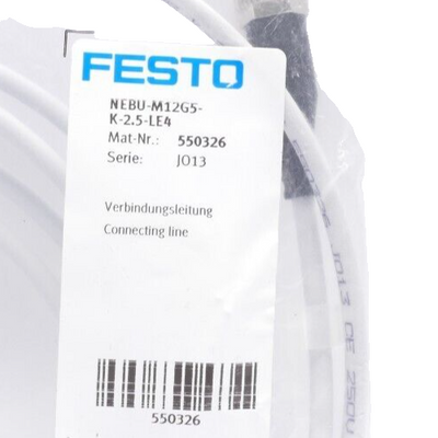 Festo NEBU-M12G5-K-2.5-LE4