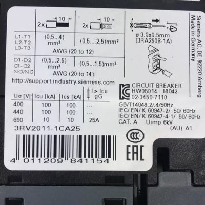 3RV2011-1CA25