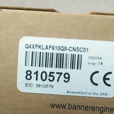 BANNER ENGINEERING Q4XFKLAF610Q8-CNSC01